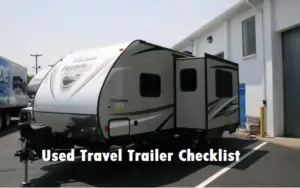 buying a used travel trailer checklist