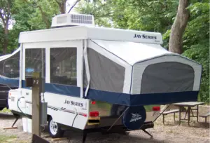 Are pop up campers waterproof ?