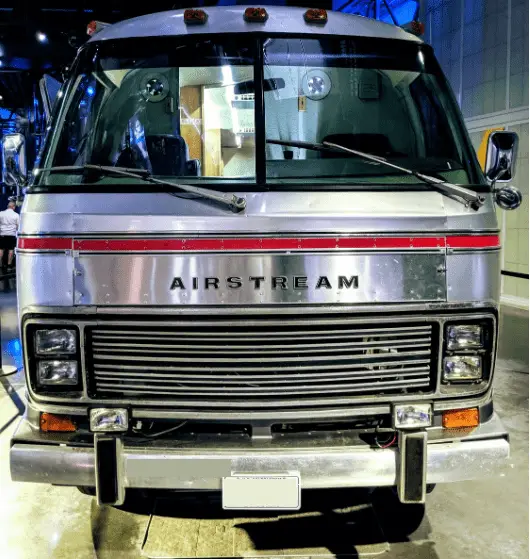 an airstream inside the factory