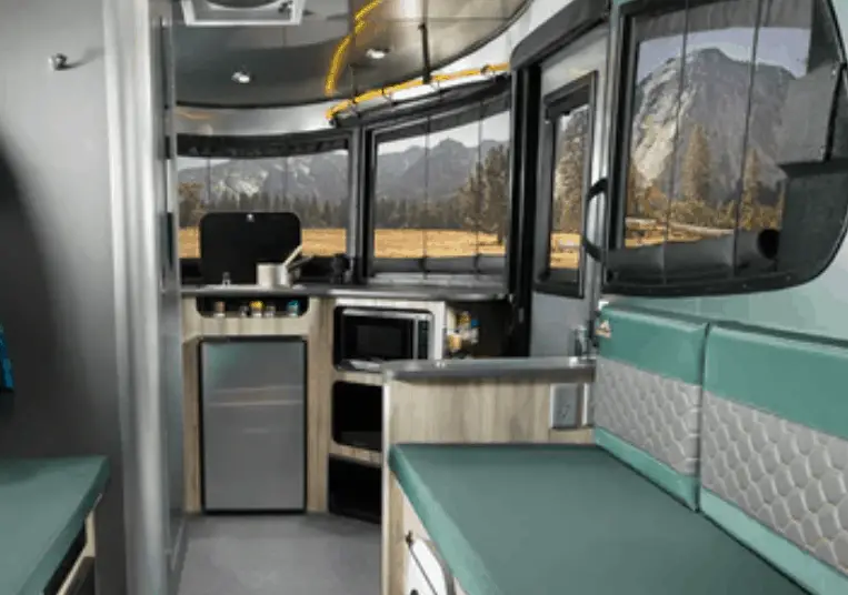 inside of an RV