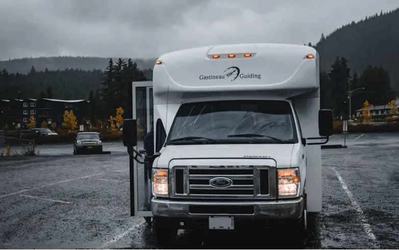 class c rv parked