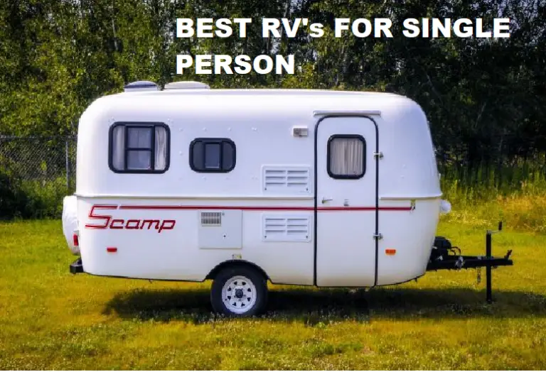 best one person travel trailer