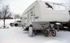 9 Tips for Towing a Travel Trailer in Snow